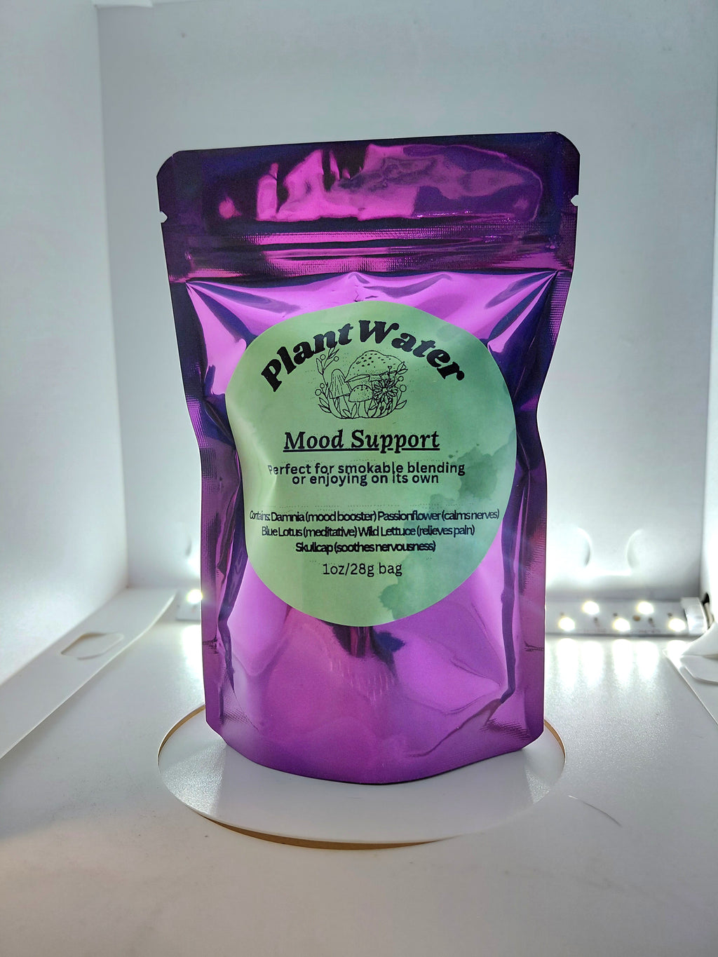 🌿 ZU Mood Support – Herbal Smoke Blend