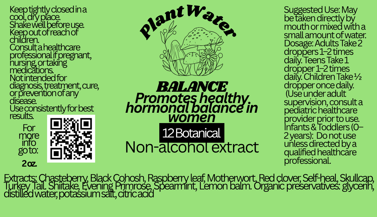BALANCE Supports healthy hormone balance for women naturally.