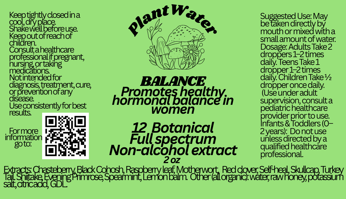 BALANCE Supports healthy hormone balance for women naturally.