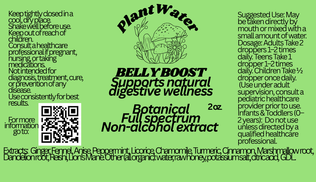 BELLY BOOST Supports overall gut digestive health and nutrient absorption naturally.