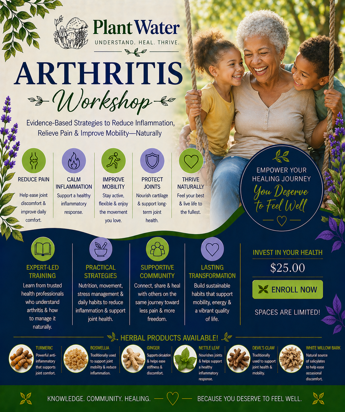 Move Freely Again: Natural Relief & Support for Arthritis