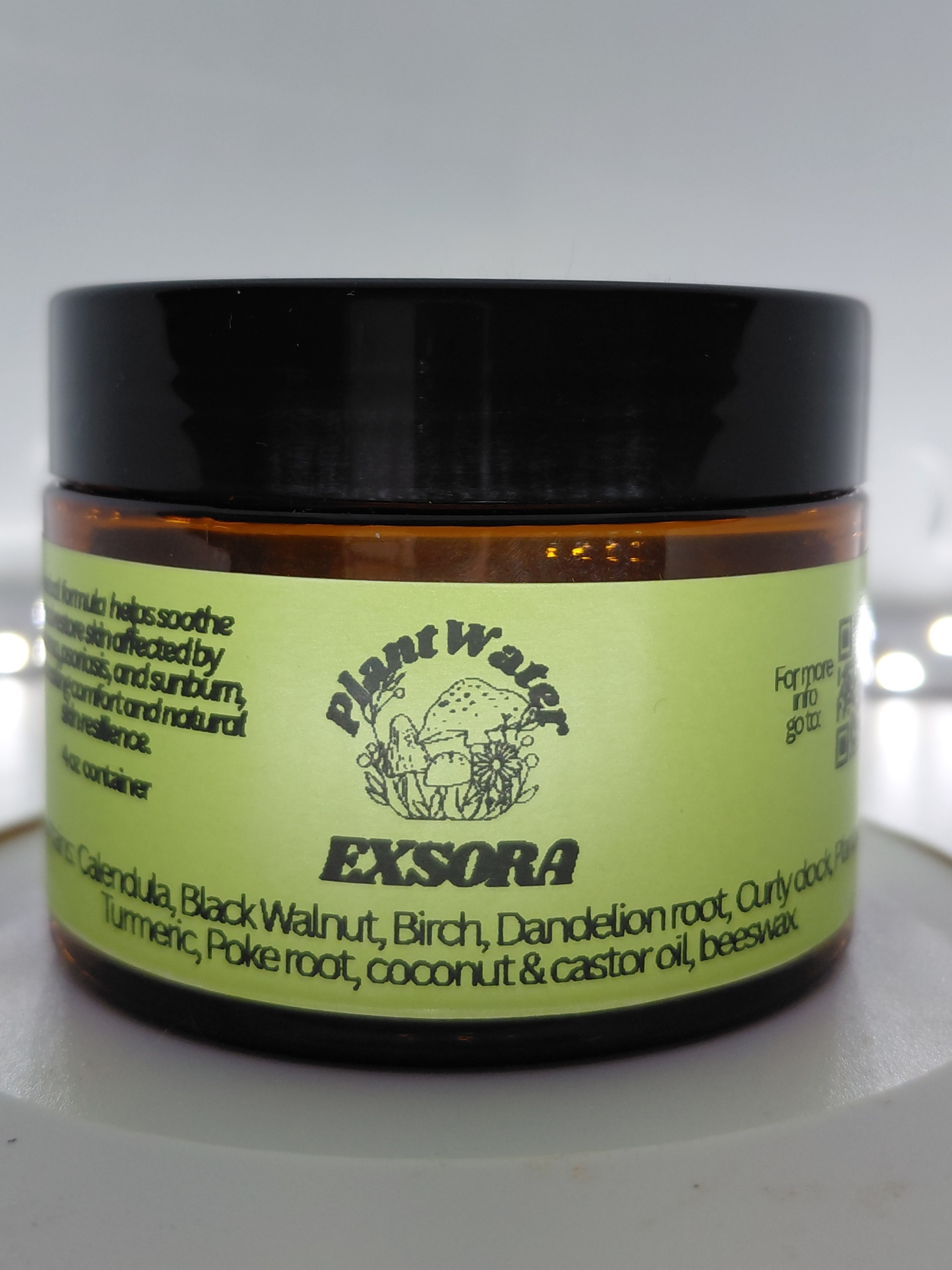 EXSORA Supports eczema-prone skin and to help maintain psoriasis-prone skin balance NATURALLY