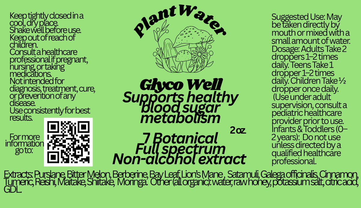 GLYCO WELL Supports healthy blood sugar metabolism naturally.