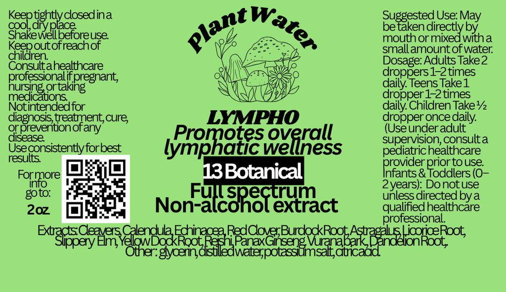 LYMPHO Promotes overall lymphatic wellness naturally.