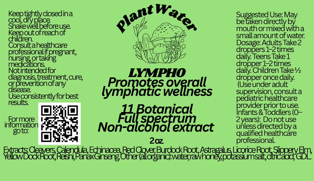 LYMPHO Promotes overall lymphatic wellness naturally.