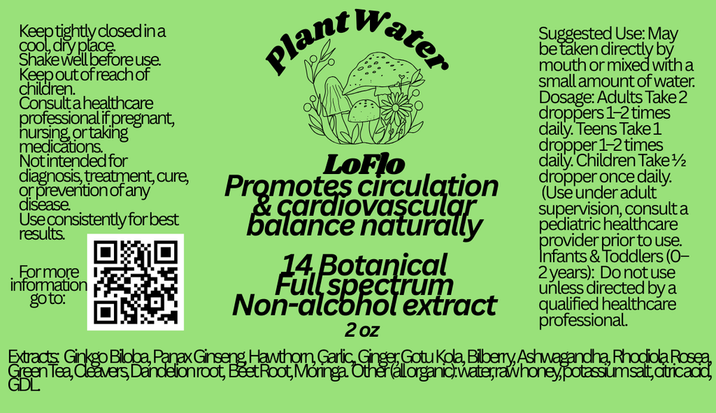 LoFLO Supports vascular tone and healthy microcirculation blood pressure naturally.