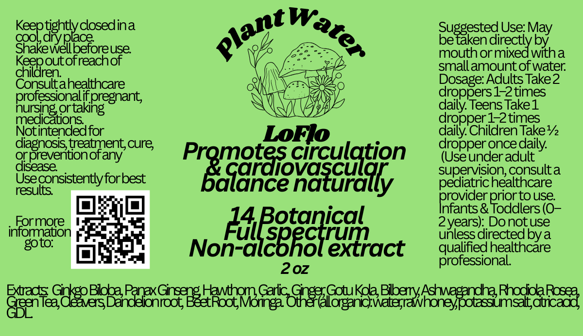 LoFLO Supports vascular tone and healthy microcirculation blood pressure naturally.
