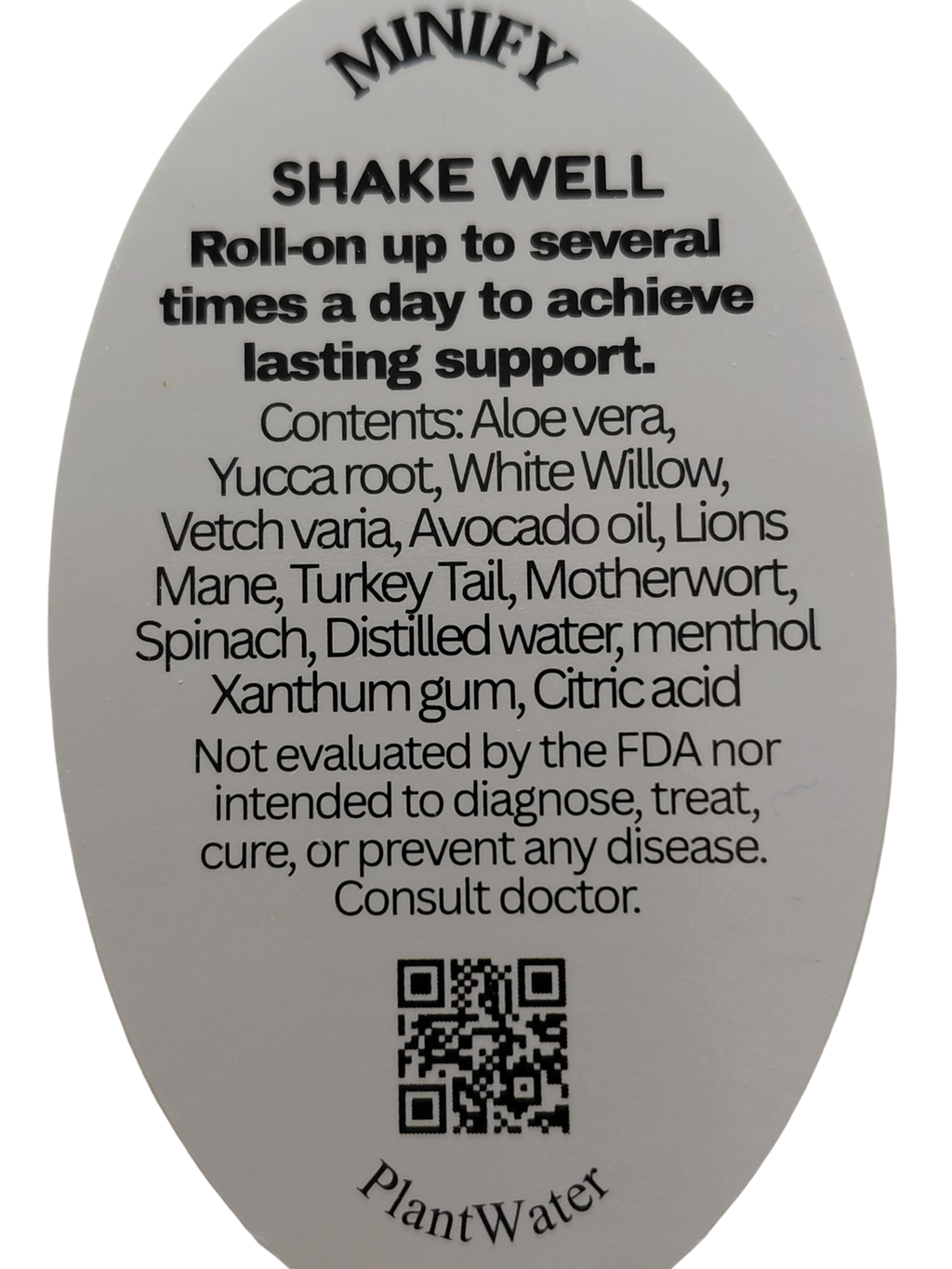 MINIFY Soothing Relief, Targeted Comfort, Tension, Muscle & Joint Support naturally. Roll-On