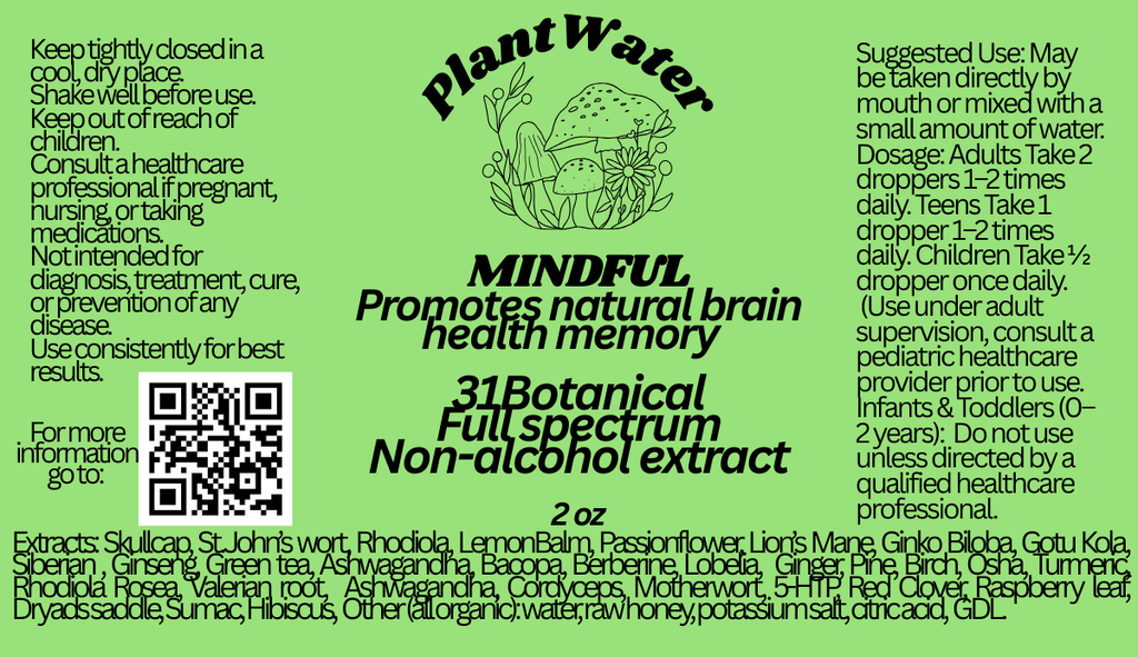 MINDFUL Helps maintain cognitive wellness and supports brain mental clarity naturally.