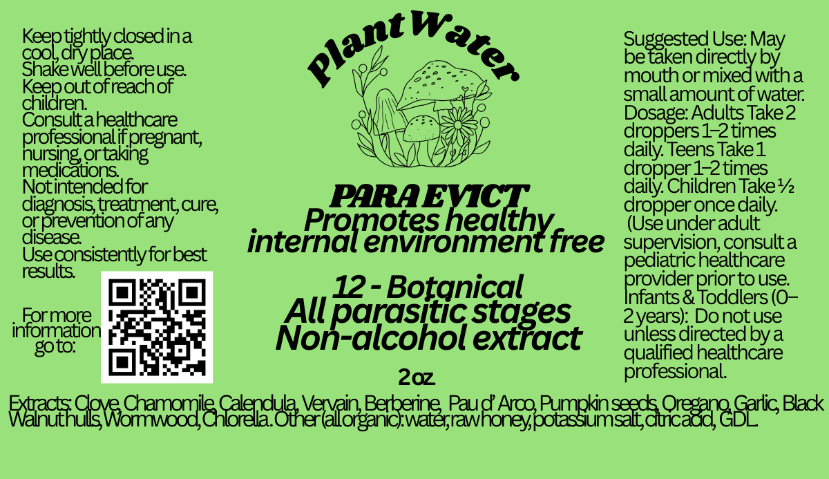 PARA EVICT Promotes healthy internal environments naturally - FULL CYCLE parasite