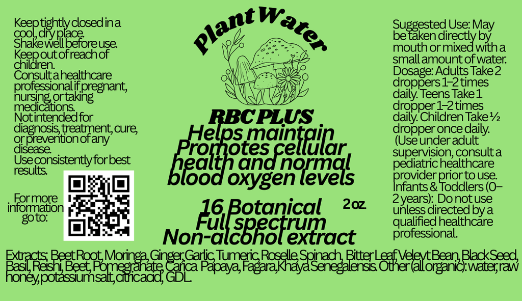 RBC PLUS support for sickle cell and crises erythrocytes and overall cellular wellness naturally.