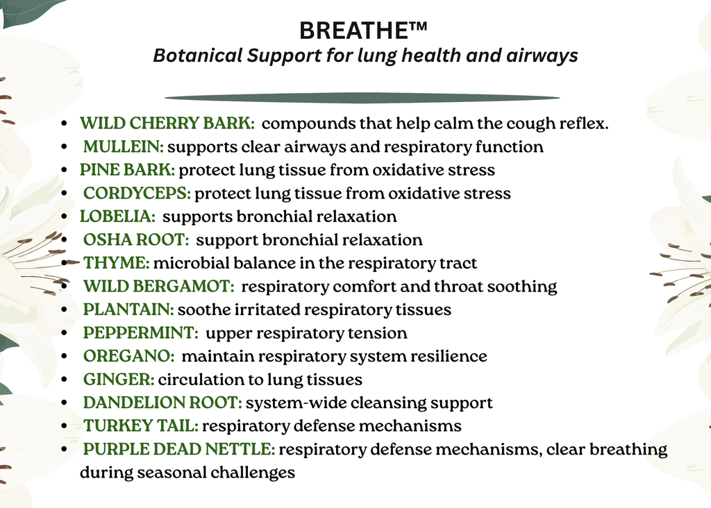 Breathe Better: Natural Support for Lung Health & Vitality