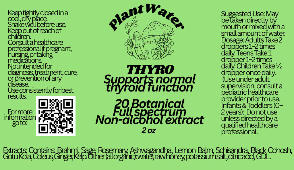THYRO supports normal thyroid function, overall endocrine wellness with natural botanicals.