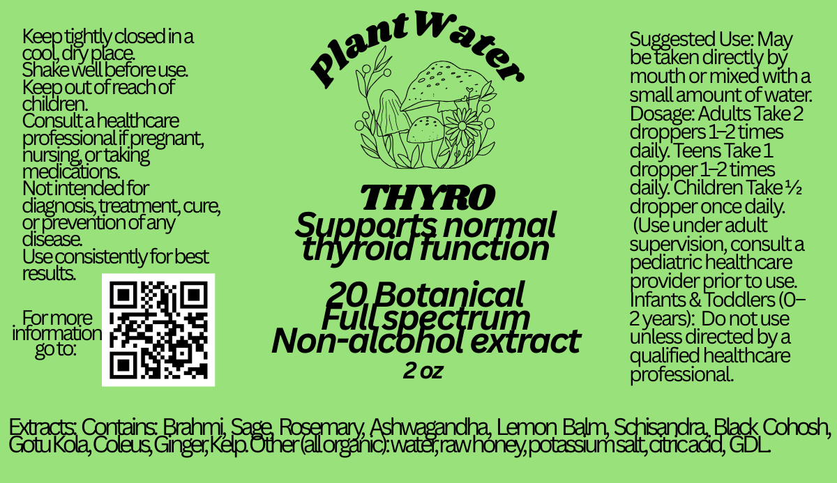 THYRO supports normal thyroid function, overall endocrine wellness with natural botanicals.