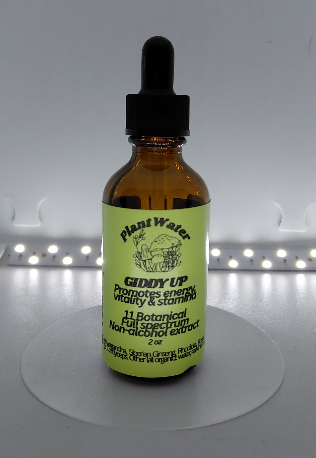 GIDDY UP Natural support for energy and stamina.