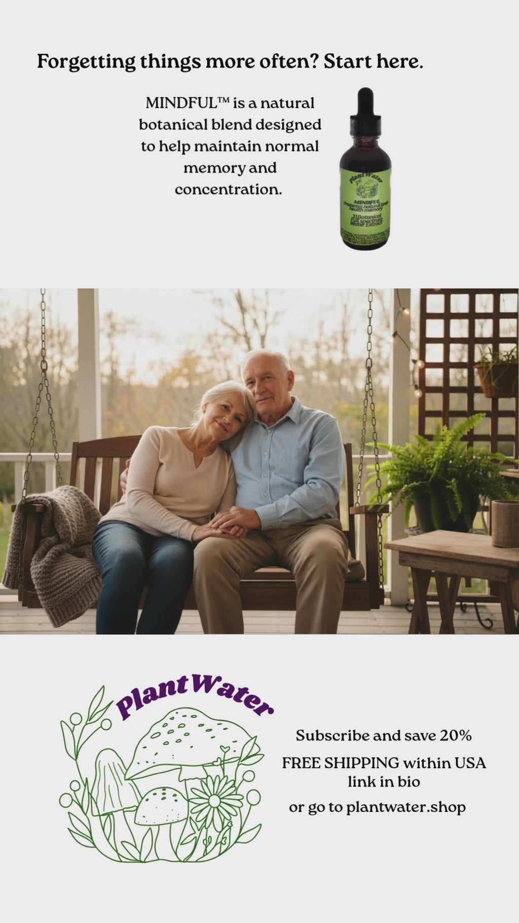 Sharp Mind, Bright Life: Natural Support for Brain Health & Memory Wellness