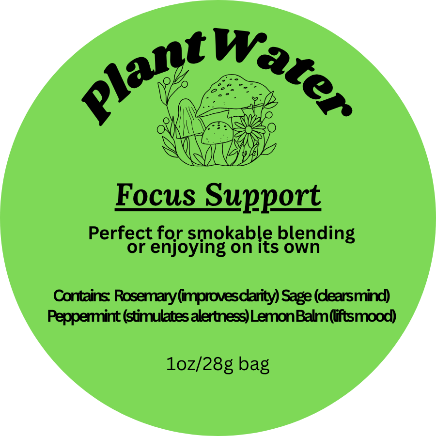ZU Focus Support – Herbal Smoke Blend