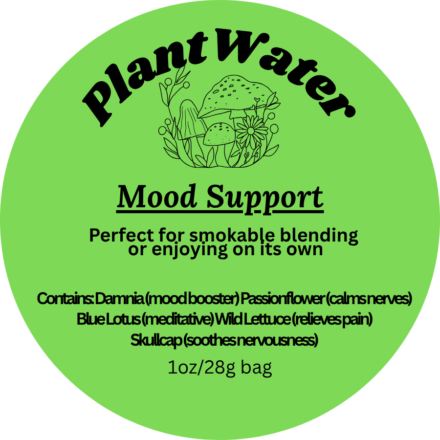 🌿 ZU Mood Support – Herbal Smoke Blend